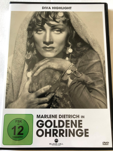 Goldene Ohrringe DVD 1947 Golden Earrings / Directed by Mitchell Leisen / Starring: Ray Milland, Marlene Dietrich / Diva Highlight (4020628947743)