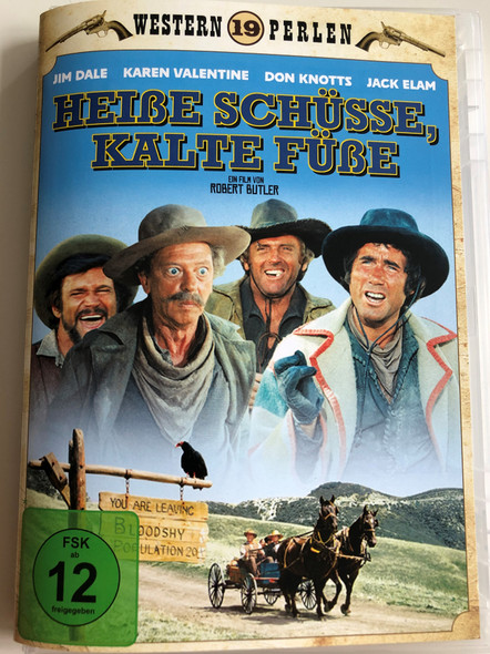 Hot Lead and Cold Feet DVD 1978 Heiße Schüsse, Kalte Füße / Directed by Robert Butler / Starring: Jim Dale, Karen Valentine, Don Knotts, Jack Elam / Western 19 Perlen (4059251278948)