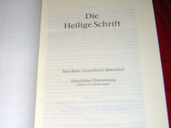 German Bible / Die Bibel: Elberfelder Übersetzung, Taschenbibel, Die Heilige Schrift