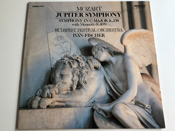 Mozart - Jupiter Symphony / Symphony In C Major K.338 With Menuetto K.409 / Budapest Festival Orchestra / Ivan Fischer / HUNGAROTON LP DIGITAL STEREO / SLPD 12982 