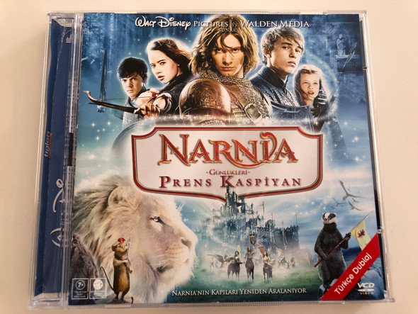 The Chronicles of Narnia: Prince Caspian 2x VCD 2008 Narnia Günlükleri: Prens Kaspiyan / Directed by Andrew Adamson / Starring: William Moseley, Anna Popplewell, Skandar Keynes, Georgie Henley, Ben Barnes, Sergio Castellitto, Liam Neeson, Peter Dinklage (8697333024104)