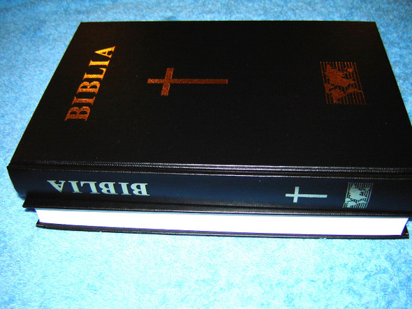 Romanian Bible Black Cover / Biblia Sau Sganta Scriptura A Vechiului Si Noului Testament