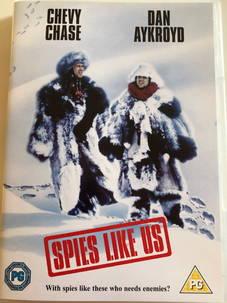 Spies like us DVD 1985 / Directed by John Landis / Starring: Dan Aykroyd, Chevy Chase (7321900115339)