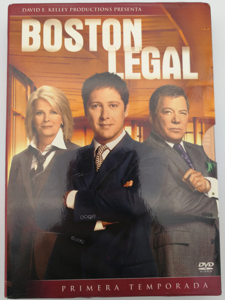 Boston Legal DVD BOX 2004 5DVD First Season - Primera Temporada / Created by David E. Kelley / Starring: James Spader, William Shatner, Candice Bergen, Monica Potter (8420266927101)