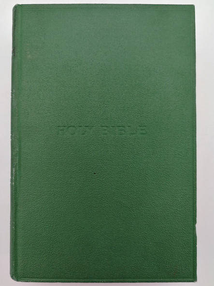 The Holy Bible (KJV) Green Hardcover - Red page edges / King James Version / British and Foreign Bible Society - Cambridge University Press / Bible Containing Old and New Testaments KJB 1611 (KJV1611Bible-Green)