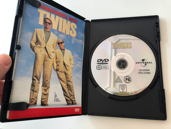 Twins DVD 1988 / Directed by Ivan Reitman / Starring: Arnold Schwarzenegger, Danny Devito (5035822000445)