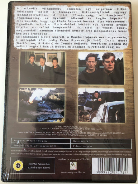 Brotherhood of the Rose DVD 1989 A Rózsa szövetsége / Directed by Marvin J. Chomsky / Starring: Peter Strauss, Robert Mitchum, David Morse, Connie Sellecca (5999882941714)