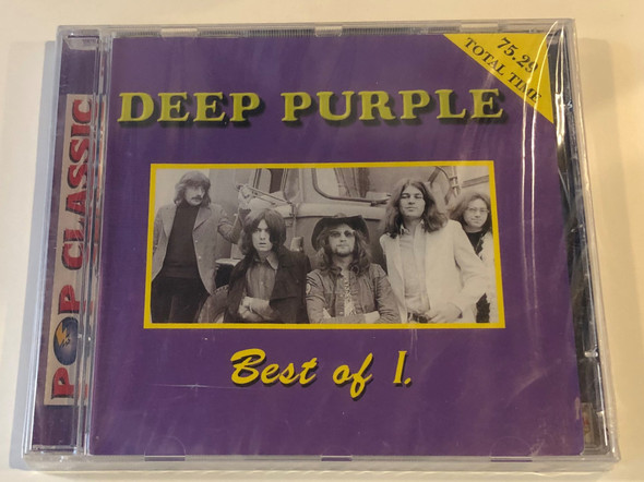 Deep Purple ‎– Best Of I. / Pop Classic / Total time: 75.29 / Audio CD / 5998490700515