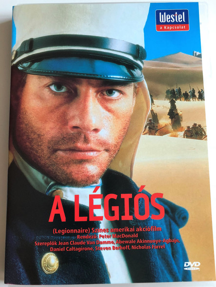 Legionnaire DVD 1998 A Légiós / Directed by Peter MacDonald / Starring: Jean Claude Van Damme, Abewale Akinnuoye-Agbaje Steven Berhoff (LegionnaireDVD)