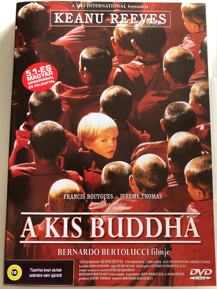 A kis Buddha - Little Buddha DVD 1993 / Directed by Bernardo Bertolucci / Starring: Keanu Reeves, Bridget Fonda, Chris Isaak, Ying Ruocheng (5999553601169)