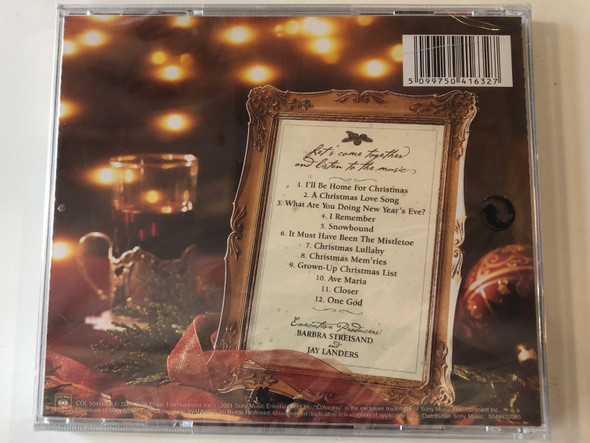 Barbra Streisand ‎– Christmas Memories / Columbia ‎Audio CD 2001 / 5041632000