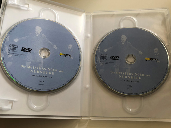 Richard Wagner - Die Meistersinger von Nürnberg 2x DVD / Directed by Karl Kamper, Götz Friedrich, Brian Large / Chorus and Orchestra of the Deutche Oper Berlin / Conducted by Rafael Frühbeck de Burgos / Eva Johansson, Wolfgang Brendel, Gösta Winbergh (4006680101521)