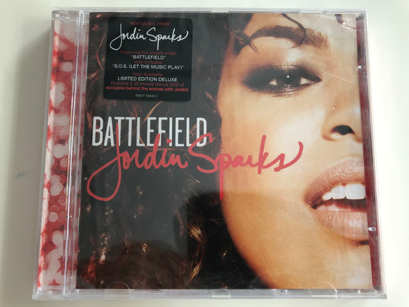 Battlefield - Jordin Sparks ‎/ Featuring the smash single ''Battlefield'' also includes ''S.O.S. (Let The Music Play)''. Also Available Limited Edition Deluxe! / 19 Recordings ‎Audio CD 2009 / 88697 55848 2