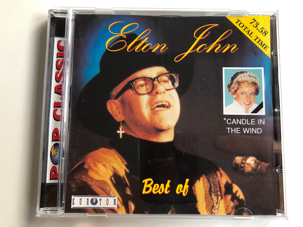 Elton John ‎– Best Of / Total Time: 73.58 / Pop Classic / Euroton Audio CD / EUCD-0046