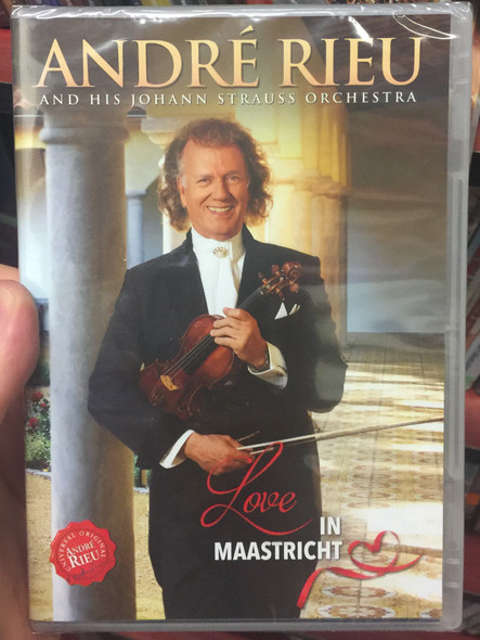 Love in Maastricht DVD 2019 André Rieu and his Johann Strauss Orchestra / Nessun Dorma, Pie Jesu, You Raise Me Up, Zorba's Dance (8719326407968)