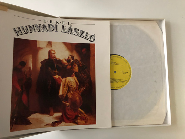 Erkel – Hunyadi Laszlo / Denes Gulyas, Sylvia Sass, Sandor Solyom-Nagy, Magda Kalmar, Andras Molnar, Zsuzsanna Denes, Istvan Gati / Hungarian State Opera Chorus & Orchestra / Hungaroton 3x LP 1985 Stereo / SLPD 12581-83 