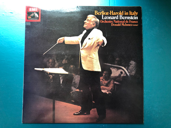 Berlioz - Harold In Italy - Leonard Bernstein / Orchestre National De France, Donald McInnes / EMI Records Ltd. LP 1977 Stereo, Quadraphonic / ASD 3389