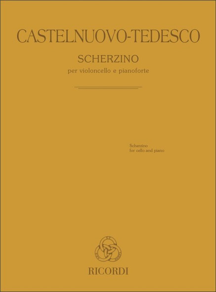 Castelnuovo-Tedesco, Mario: Scherzino / per violoncello e pianoforte / Ricordi