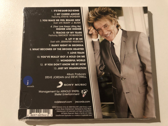 Rod Stewart – Soulbook / J Records Audio CD 2009 / 88697603442 