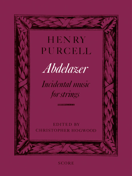 Purcell, Henry: Abdelazer (score) / Faber Music