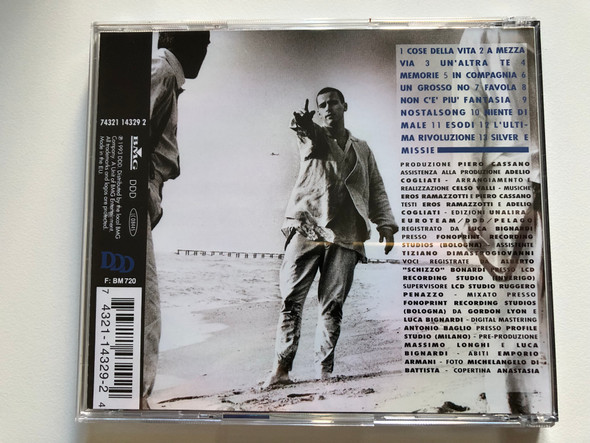 Eros Ramazzotti – Tutte Storie / DDD Audio CD 1993 / 74321 14329 2