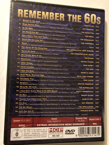 Remember The 60's Vol. 02 / DVD - Bible in My Language