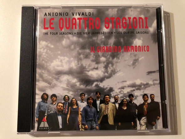 Antonio Vivaldi: Le Quattro Stagioni = The Four Seasons) - Il Giardino Armonico / TELDEC Audio CD 1994 Stereo / 4509-96158-2