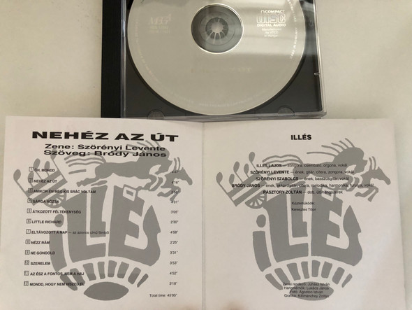 Illés – Nehéz Az Út / Mega Audio CD 1993 / HCD 17992
