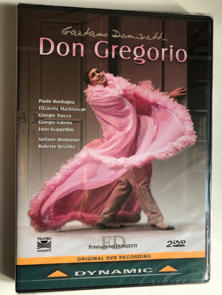 Gaetano Donizetti: Rosmonda d'Inghilterra 2 DVD Set / The Serious Melodrama  - Libretto by FELICE ROMANI / Orchestra and Chorus Donizetti Opera /  Conductor: Sebastiano Rolli / Chorus Master: Fabio Tartari / DVD - Bible in  My Language