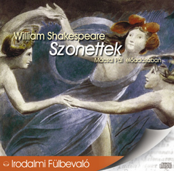 William Shakespeare Szonettek - hangoskönyv  Mácsai Pál előadásában  Hungarian Audio Book CD (9789630948234)