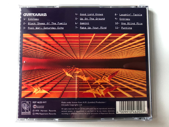 Quatermass / Repertoire Records Audio CD 1996 / REP 4620-WY