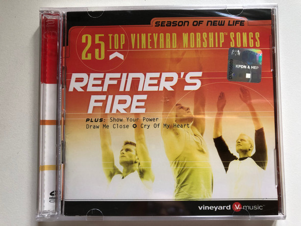 25 Top Vineyard Worship Songs Refiner's Fire / Season of New Life / Vineyard Music 2002 / Anointed Christian Praise & Worship Music VMD9363R (601212936301)