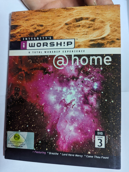 INTEGRITY'S iWORSH!P A TOTAL WORSHIP EXPERIENCE @home / Volume 3 / Perfect for a Personal or Small Group Settings / Featuring: Breathe - Lord Have Mercy - Come Thou Fount / DVD (000768286913)