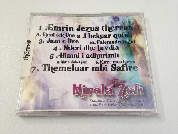 Emrin Jezus Therras - I call the name "Jesus" / Albanian Language Worship CD by Mirela Zefi