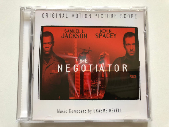 Samuel L. Jackson, Kevin Spacey: The Negotiator (Original Motion Picture Score) - Music Composed By Graeme Revell / Restless Records Audio CD 1998 / 74321621762