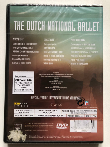 The Dutch National Ballet - Beethoven Ballets (4006680102825)