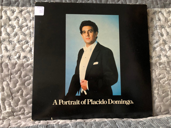 A Portrait Of Placido Domingo / His Master's Voice LP / ASD 4031