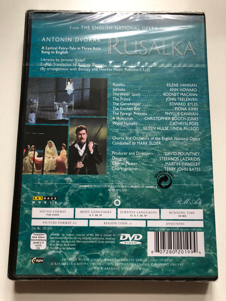 Rusalka by Antonín Dvořák – A Lyrical Fairy-Tale on DVD (807280201994)