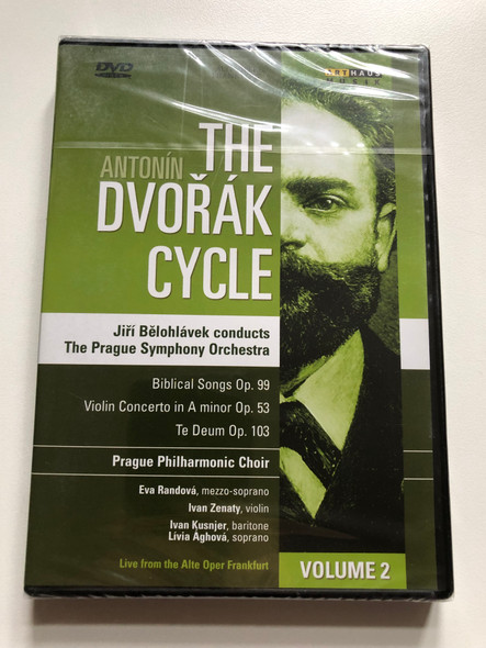 Antonin The Dvořák Cycle: Volume 2 DVD - Jiří Bělohlávek Conducts The Prague Symphony Orchestra (807280213799)