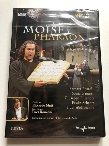 Gioachino Rossini: Moïse et Pharaon - Riccardo Muti Conducts the Orchestra and Chorus of the Teatro alla Scala (2-DVD Set)