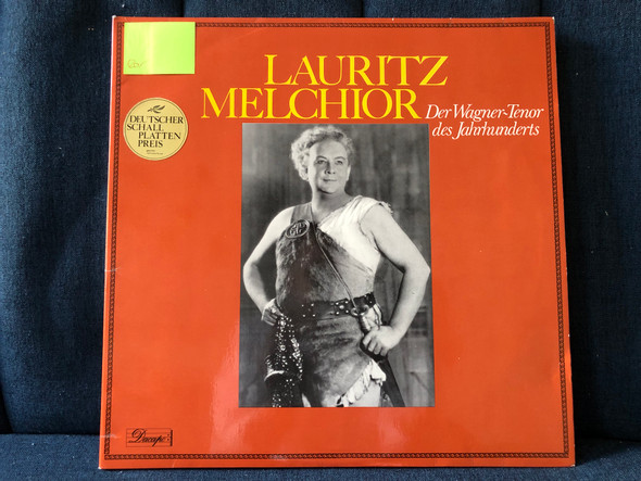 Lauritz Melchior – Der Wagner-Tenor Des Jahrhunderts / Dacapo 2x LP / C147-01 259/60