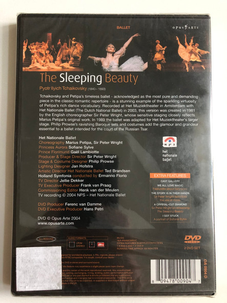 Tchaikovsky: The Sleeping Beauty – Het Nationale Ballet (Dutch National Ballet) | 2-DVD Set (809478009047)