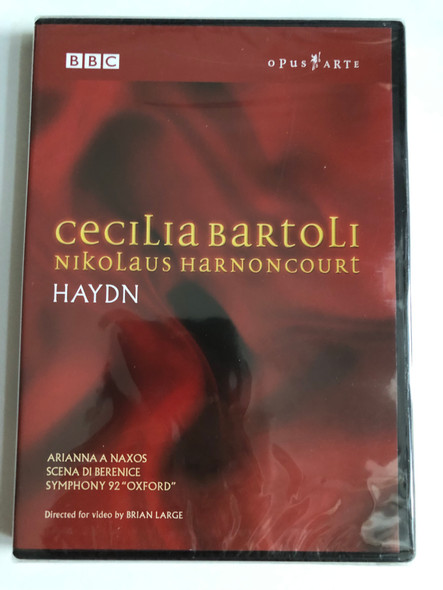 Cecilia Bartoli – Haydn Arianna a Naxos, Scena di Berenice, Symphony 92 "Oxford" – Opus Arte DVD (809478000211)