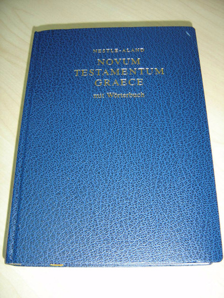 Nestle Aland: Novum Testamentum Graece mit Worterbuch | Greek New Testament with Dictionary