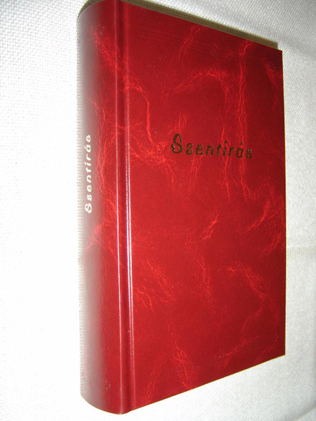 Szentírás – A Neovulgáta alapján / Hungarian Bible Old and New Testaments, Red Hardcover