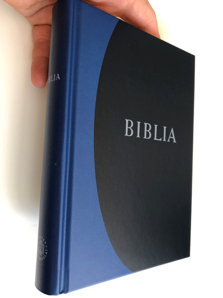 Hungarian Protestant Bible / Biblia, nagy méretű, keménytáblás / Hardcover / Revideált új fordítás (RÚF 2014) Kék színben A/5 Size (9789635582440)