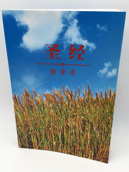 CNV Chinese New Version Holy Bible / Shen Edition / Simplified Characters / 輕便裝 簡體  神字版 金黃色平裝白邊