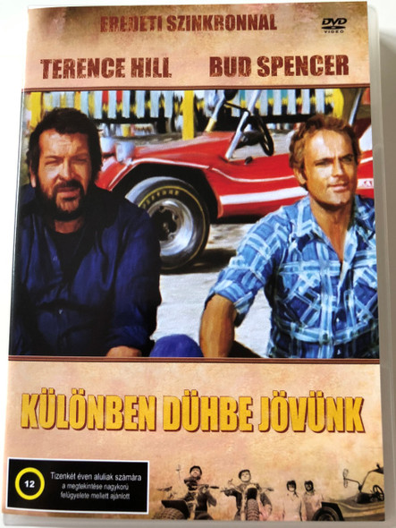 Különben dühbe jövünk DVD 1974 (...altrimenti ci arrabbiamo!) / Watch Out, We're Mad! / Hungarian and italian Audio / Hungarian Subtitle / Directed by Marcello Fondato / Bud Spencer, Terence Hill (5999545583930)