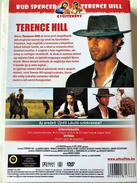 A szél dühe DVD 1970 (La collera del vento) / The Wind's Fierce AKA Revenge of Trinity, The Wind's Anger / TERENCE HILL / Directed by Mario Camus (5999882817668)