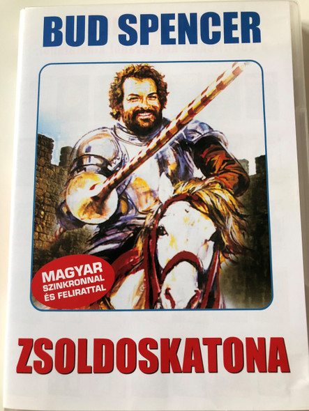 Zsoldoskatona DVD 1975 (Il soldato di ventura) / Soldier of Fortune / Audio: Hungarian and Italian / Subtitle: Hungarian / Starring: Bud Spencer / Directed by: Pasquale Festa Campanile (5999553601213)